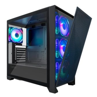 CoolBox GAMING CAJA ATX GE2000 DUALVIEW USB-C 3.2 GEN1 + 4 VENT.ARGB…