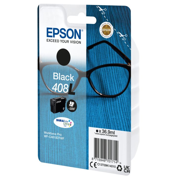 Epson Black Ink 408L DURABrite Ultra Glasses