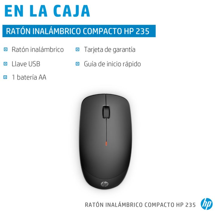 HP Compact Wireless Mouse 235