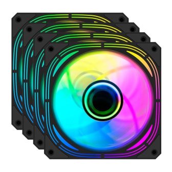 CoolBox GAMING KIT VENTILADORES INFINITYPRO 120 ARGB 4PACK