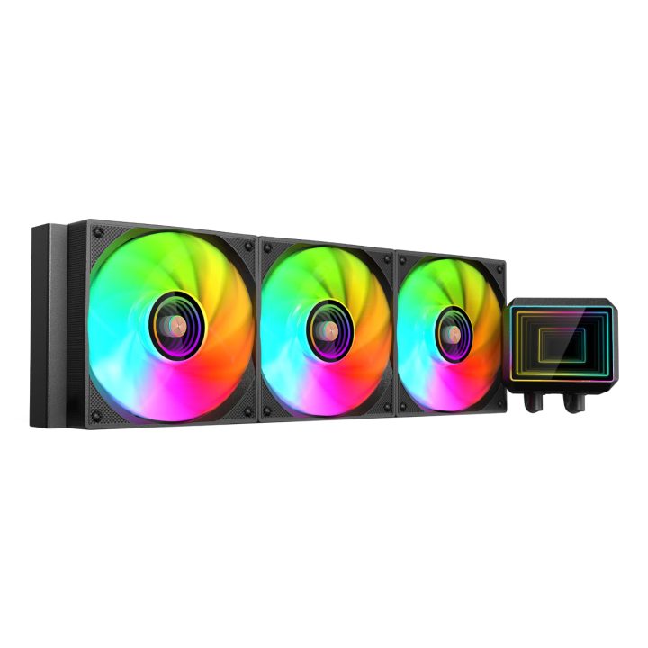 Mars Gaming ML-TWO360 All-in-One Liquid CPU Cooler 12 cm Black 1…