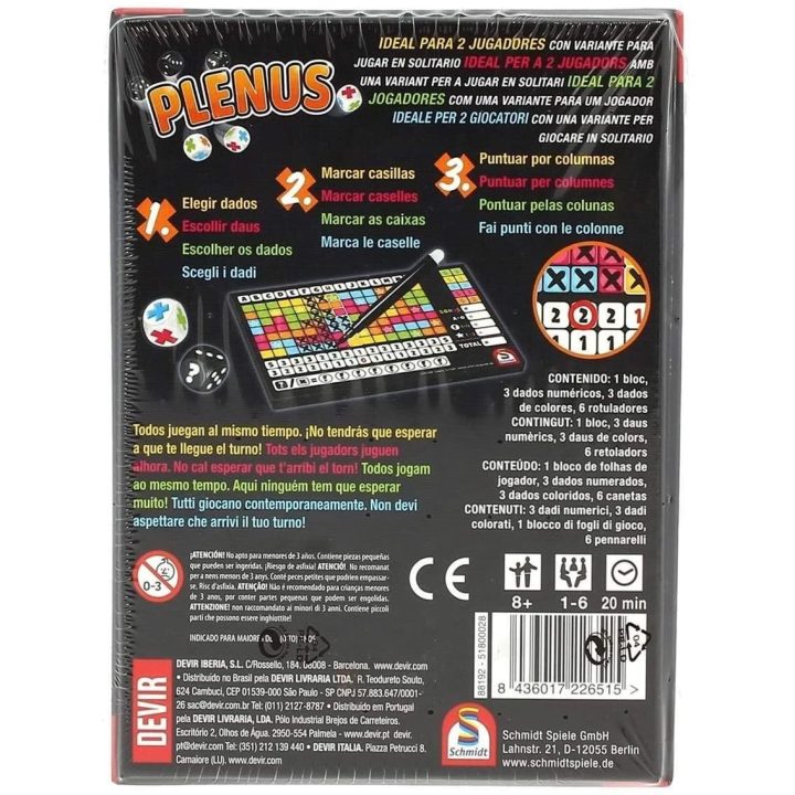 Devir Plenus Board Game PEGI 8 (BGPLEN)