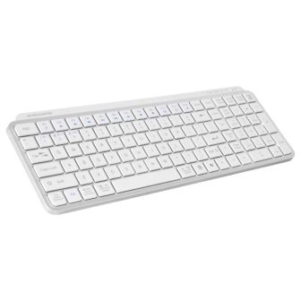 Teclado sem fios Mars Gaming MKSILENKEYSWFR branco francês