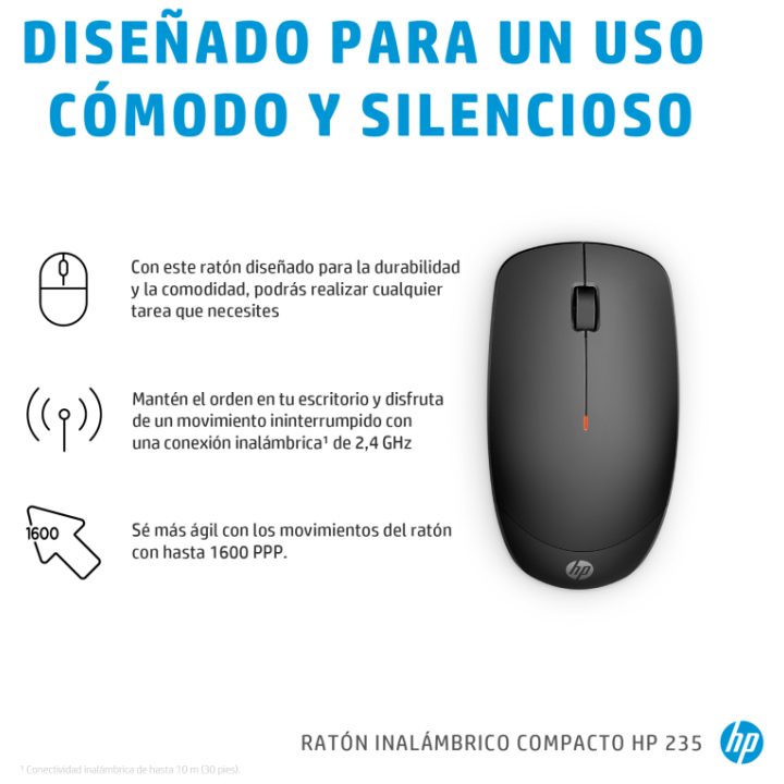 HP Compact Wireless Mouse 235