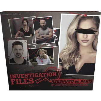 Jogo de tabuleiro Investigation Files: Assassinato em Paris PEGI 14…