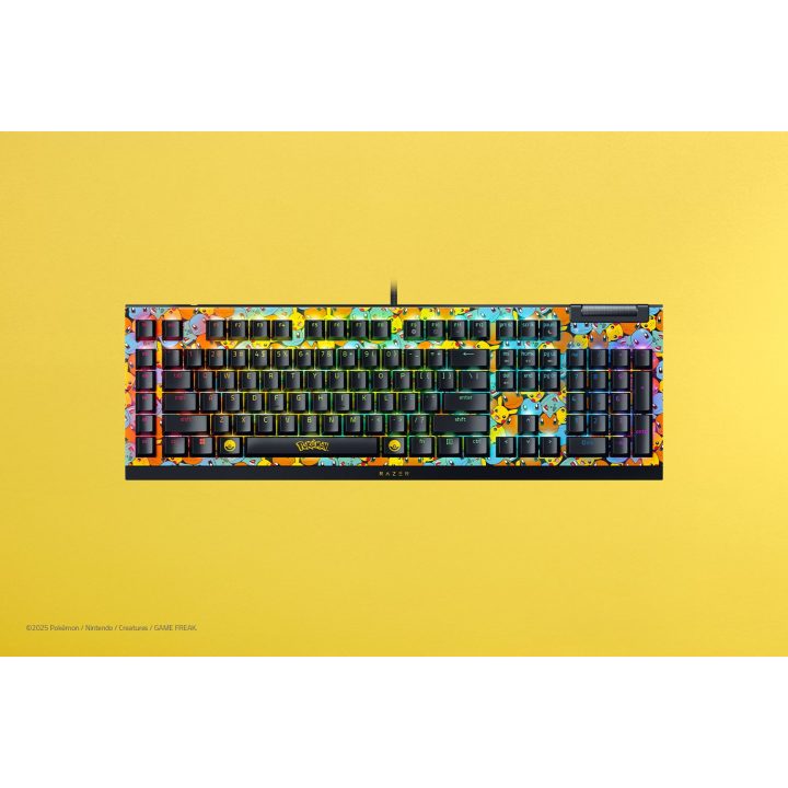 Razer BlackWidow V4 X Green Switch Pokémon Kanto Starters Keyboard…