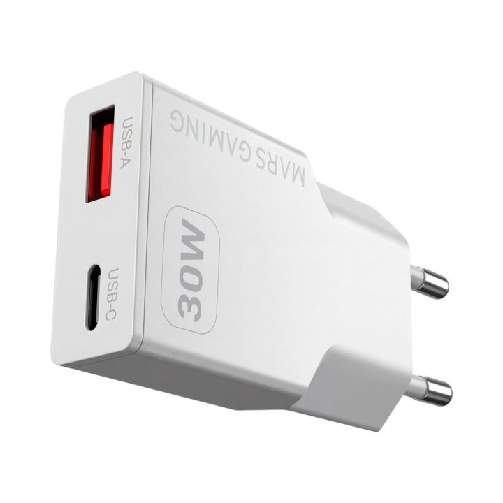 Mars Gaming MDGAN30W carregador de dispositivo móvel Branco