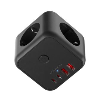 Mars Gaming MDCUBE20 Mobile Device Charger Black