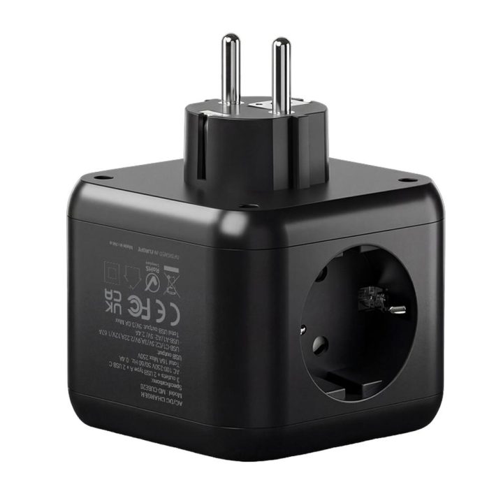 Mars Gaming MDCUBE20 Mobile Device Charger Black