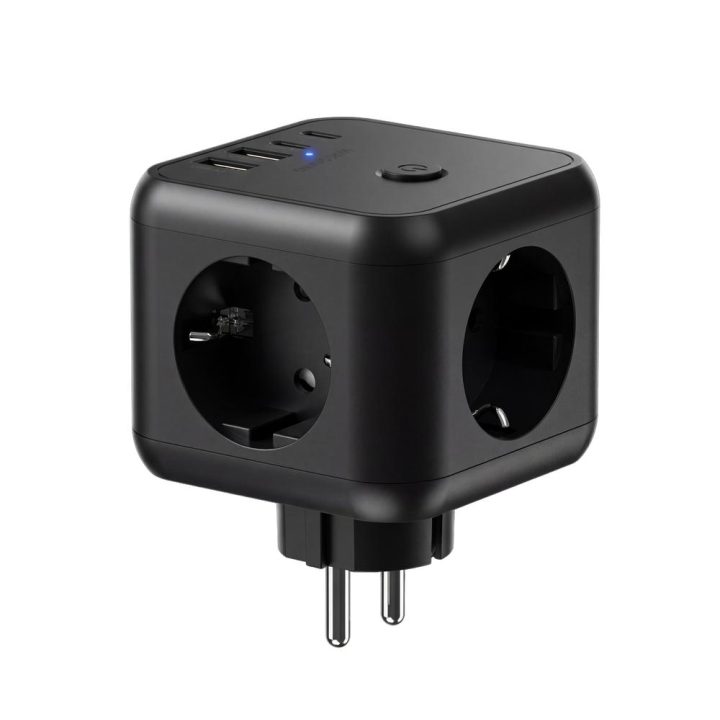 Mars Gaming MDCUBE20 Mobile Device Charger Black