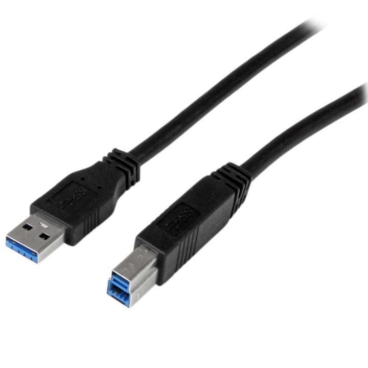 StarTech.com Cable Certificado 1m USB 3.0 (5Gbps) Super Speed USB B…