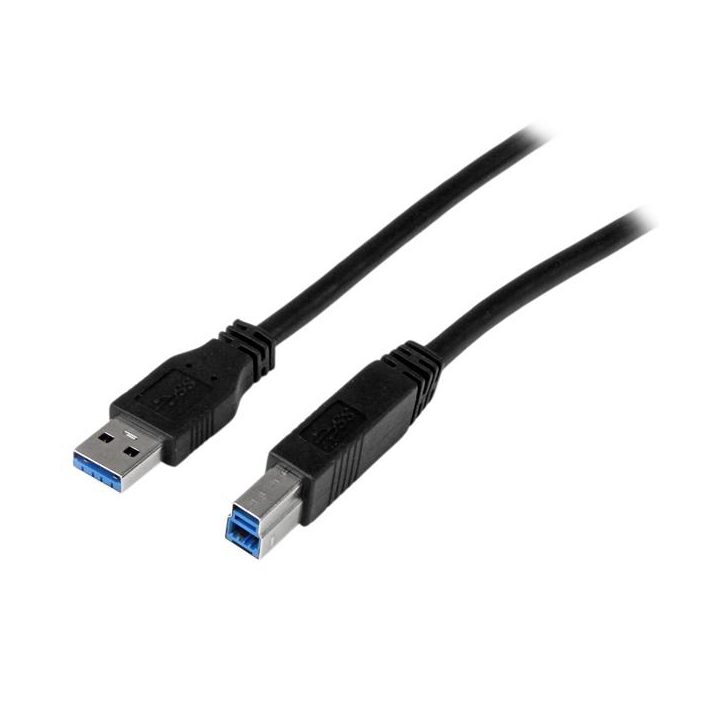 StarTech.com Certified 1m USB 3.0 (5Gbps) Super Speed USB B Male to…