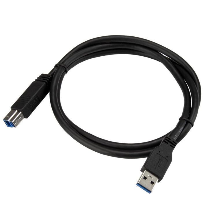 StarTech.com Certified 1m USB 3.0 (5Gbps) Super Speed USB B Male to…