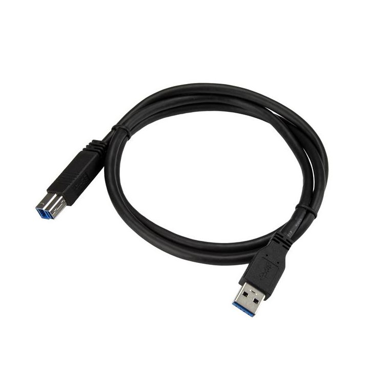 StarTech.com Cabo Certificado 1m USB 3.0 (5Gbps) Super Speed USB B…