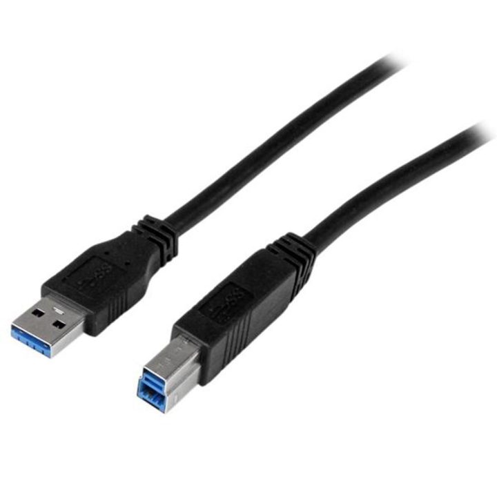 StarTech.com Cable Certificado 1m USB 3.0 (5Gbps) Super Speed USB B…