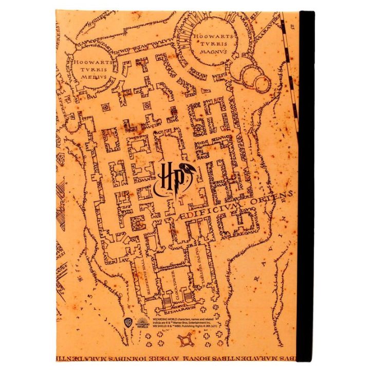 SD Toys Harry Potter Notebook Marauder's Map with Light (SDTWRN23264)