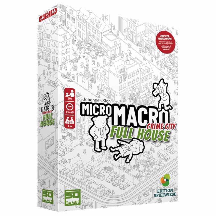 Sd games Jogo de tabuleiro micro macro full house pegi 10 (MICMAC02)