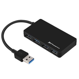 Phoenix technologies Hub phoenix USB 4 puertos USB 3.0 portatil