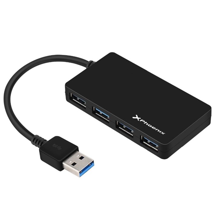 Phoenix Technologies Hub Phoenix USB 4-Port USB 3.0 Portable