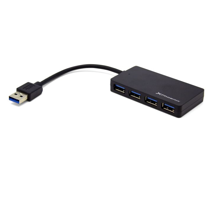 Phoenix Technologies Hub Phoenix USB 4-Port USB 3.0 Portable