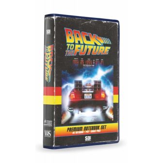 Set papeleria vhs SD toys regreso al futuro libreta chapas y…