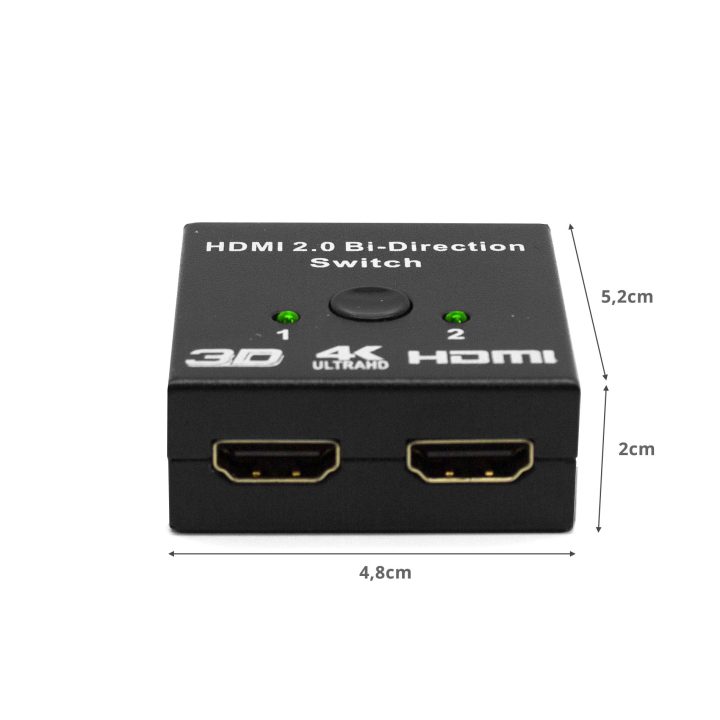 Phoenix Technologies Hub 2 HDMI 4K Splitter with Manual Switch