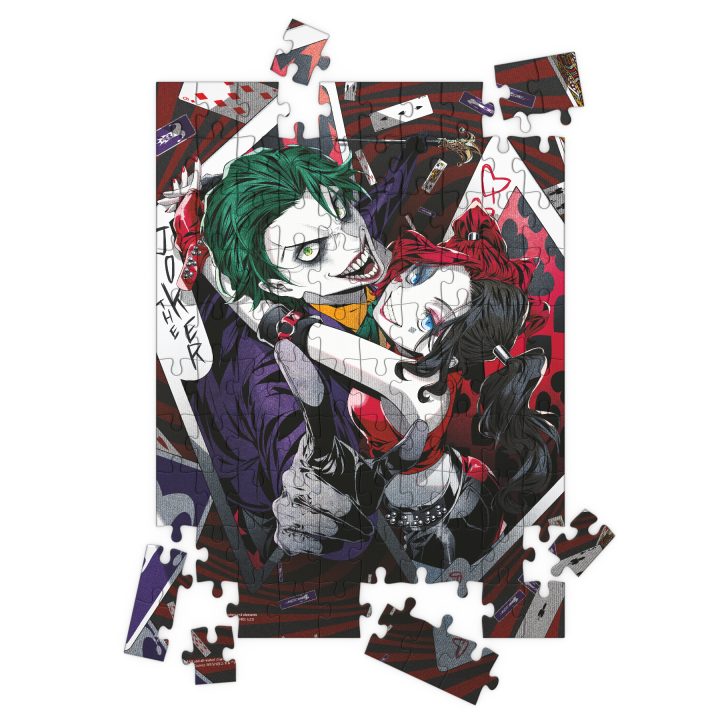 SD Toys 100-Piece 3D Effect Puzzle Joker and Harley Quinn DC Universe…