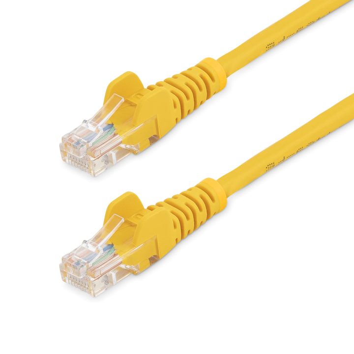 StarTech.com 10m Yellow Cat5e Ethernet RJ45 Snagless Network Cable