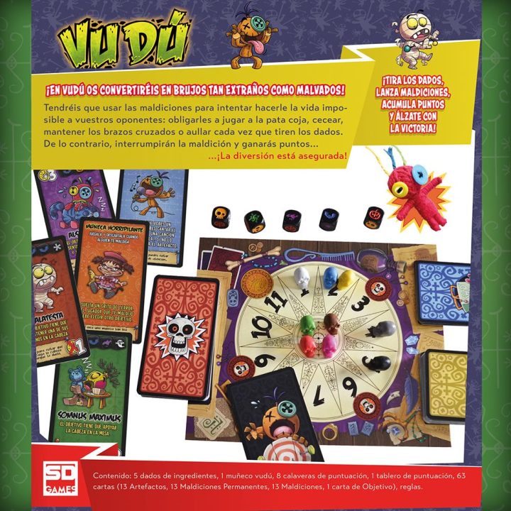 SD Games Voodoo Board Game (SDG02VUDU01)