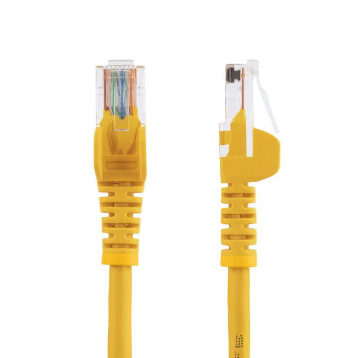 StarTech.com 10m Yellow Cat5e Ethernet RJ45 Snagless Network Cable