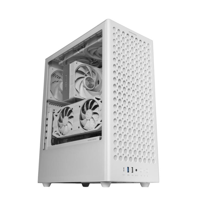 Mars Gaming MCT800W White Midi Tower PC Case