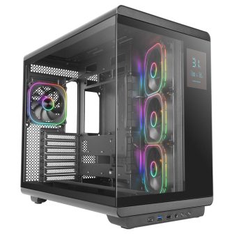 Mars Gaming MCREVPRO Black Midi Tower PC Case