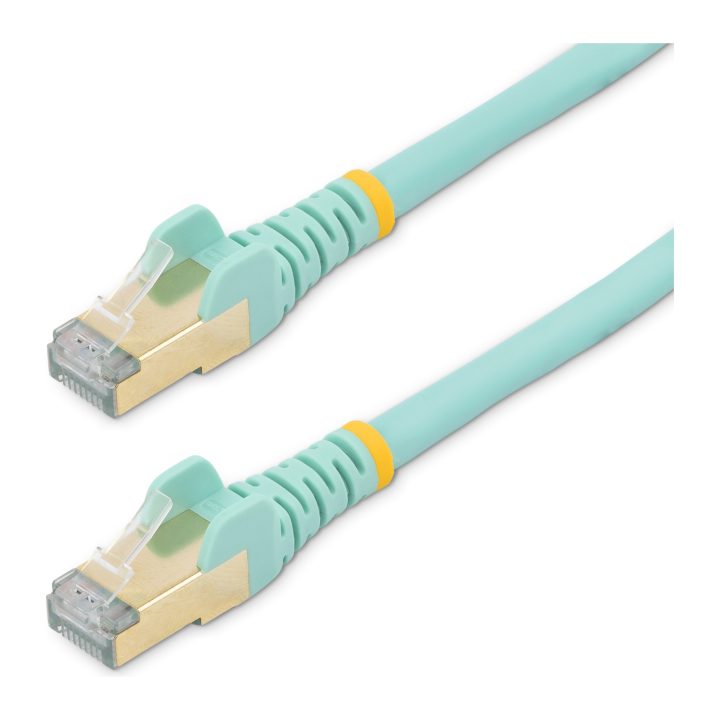 StarTech.com 50cm CAT6a Ethernet Cable - 10 Gigabit Shielded Snagless…