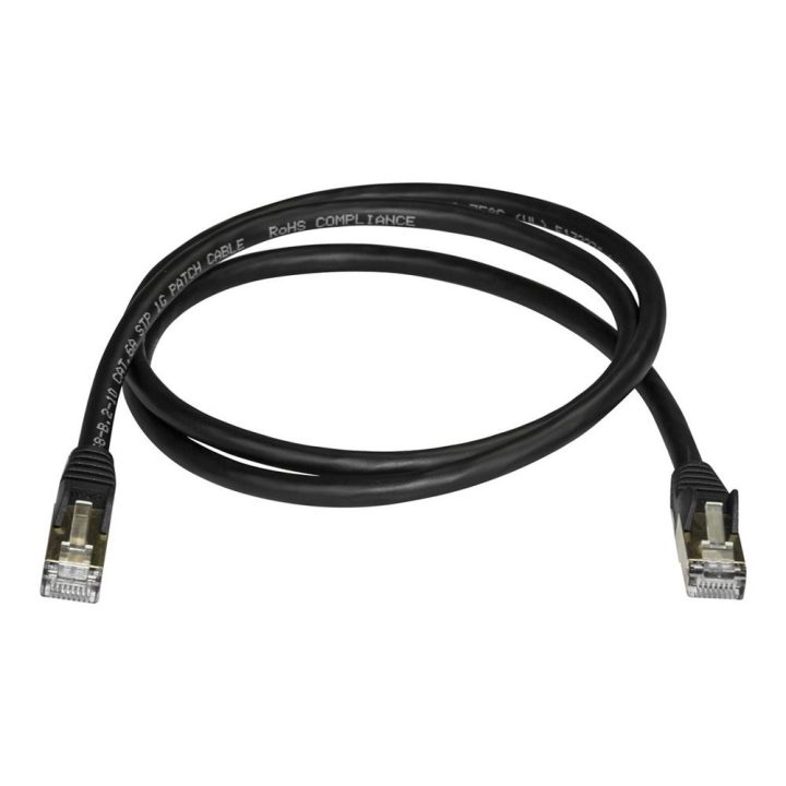 StarTech.com 1m CAT6a Ethernet Cable - 10 Gigabit Shielded Snagless…