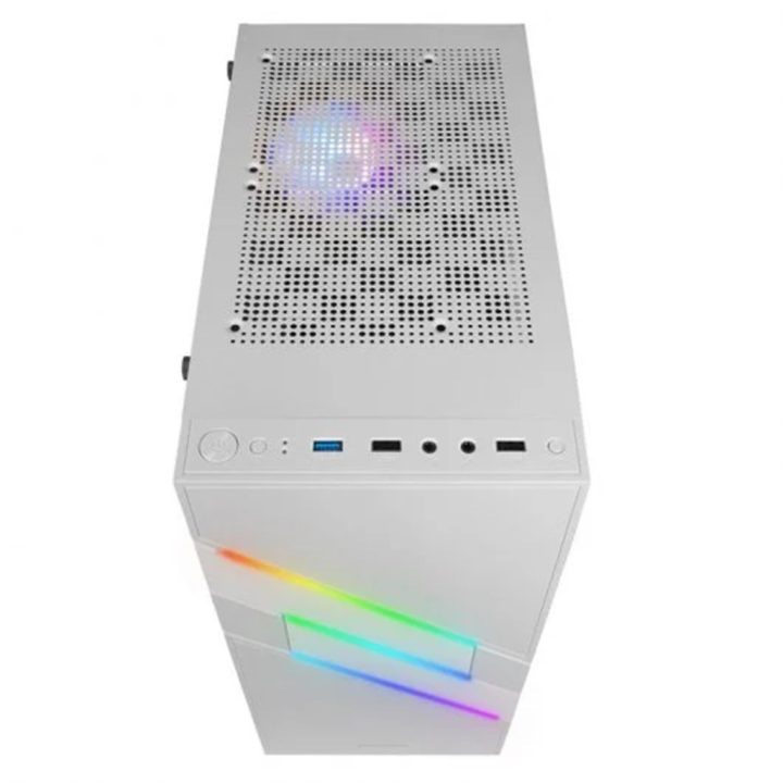 Mars Gaming MC-U3, Caja PC Gaming ATX XL, Frontal Triple ARGB…