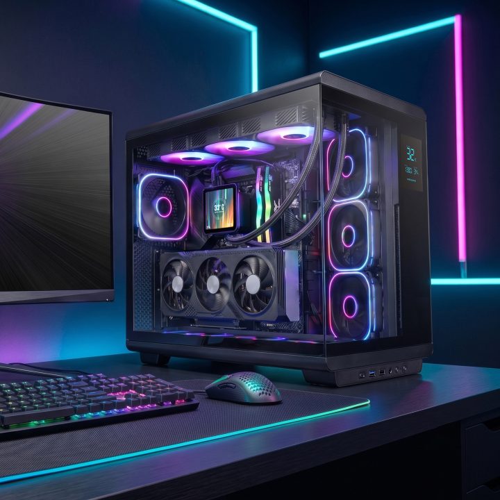 Mars Gaming MCREVPRO caixa de computador Midi Tower Preto