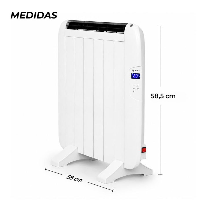 Yoevu - Low Consumption Electric Radiator - 4 Elements - 900 W -…