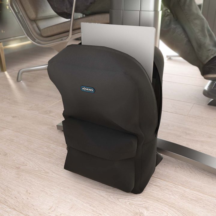 AISENS ASBG-BP080-BK Mochila para portátil 15,6" Preto