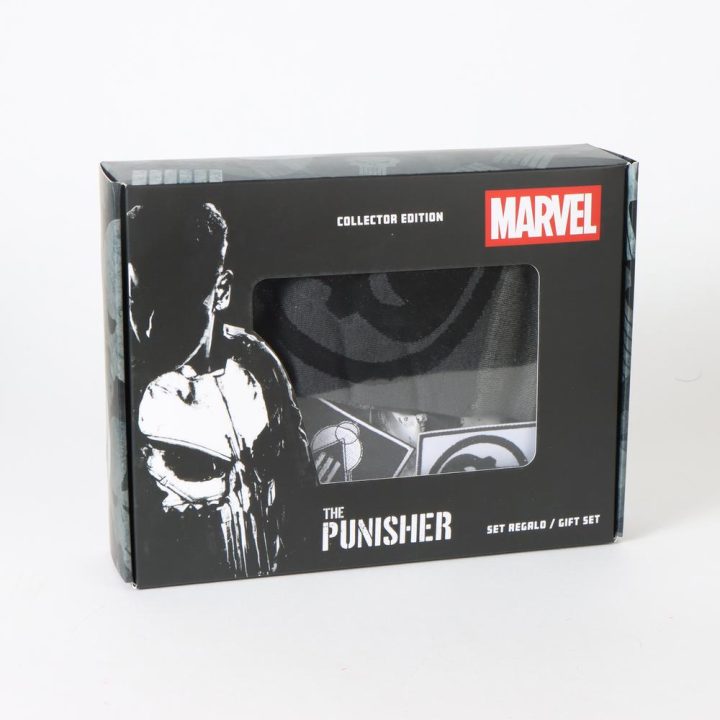 Cerdá T-shirt curta single jersey set Punisher M (2900003837)