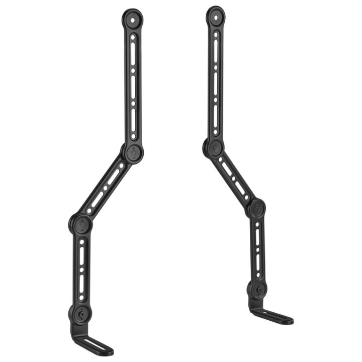AISENS Universal Soundbar Wall Mount, Black