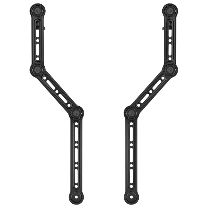 AISENS Universal Soundbar Wall Mount, Black