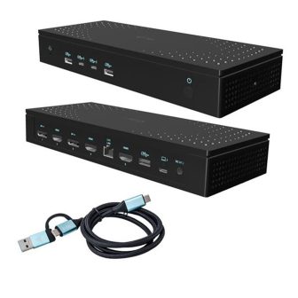 i-tec Universal 5x 4K/60Hz Display Docking Station + Power Delivery…