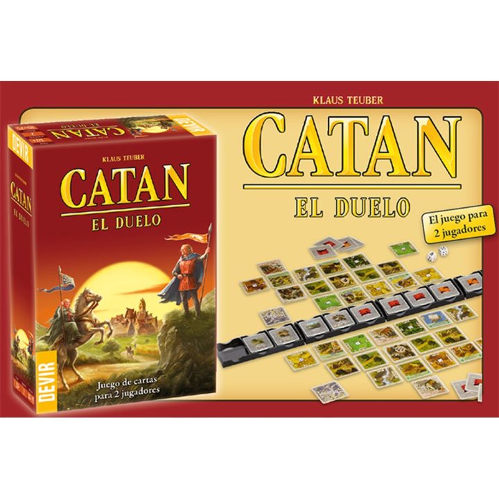 Jogo de tabuleiro Devir Catan O Duelo PEGI 10 2 jogadores (BGCATDU)