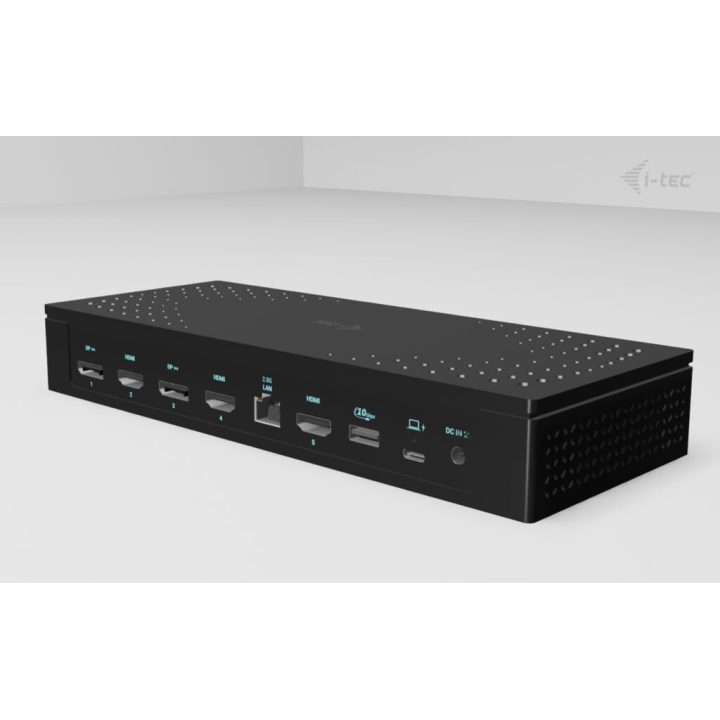 i-tec Universal 5x 4K/60Hz Display Docking Station + Power Delivery…
