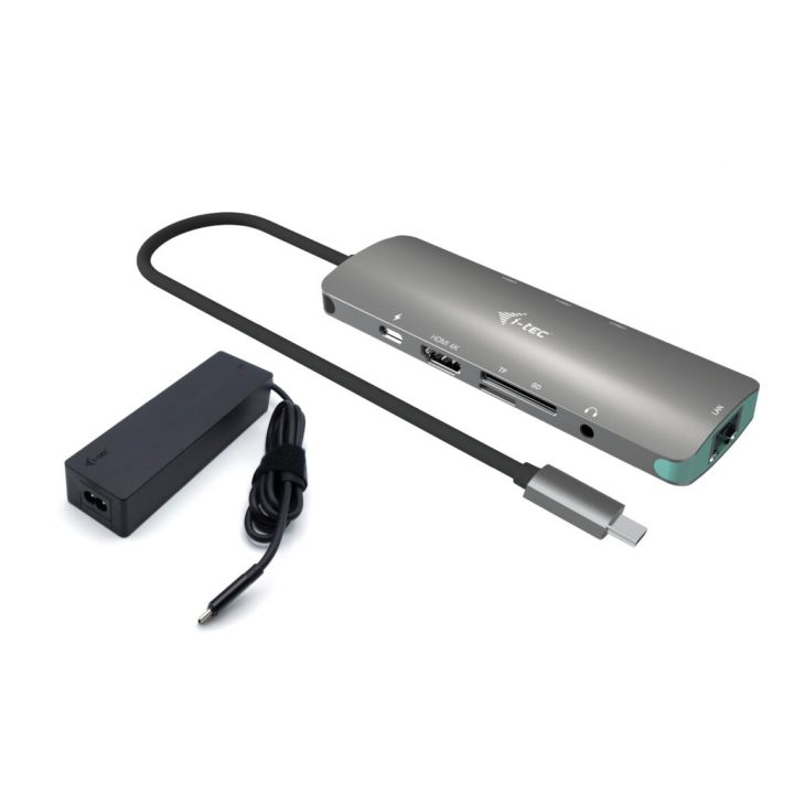 i-tec USB-C Metal Nano Docking Station 4K HDMI LAN with Power…