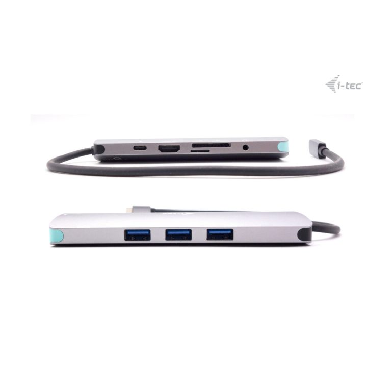 i-tec USB-C Metal Nano Docking Station 4K HDMI LAN with Power…