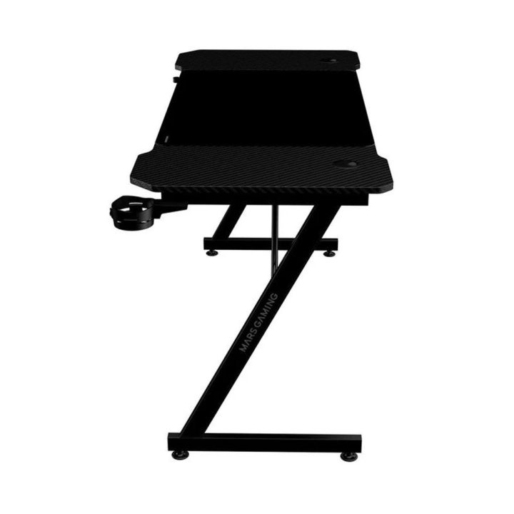 Mars Gaming MGD-X140, Ergonomic Gaming Desk, Carbon Fiber Surface…