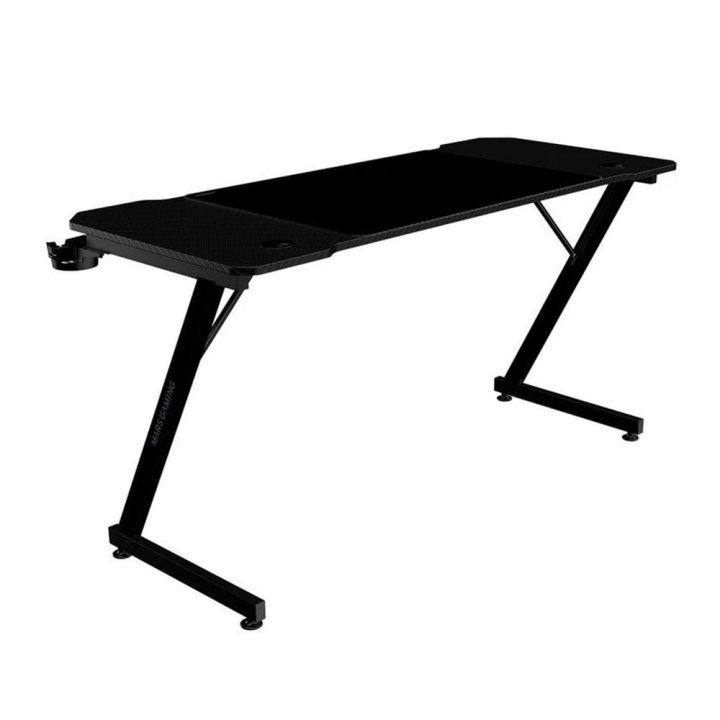 Mars Gaming MGD-X140, Mesa Gaming Ergonómica, Superficie em Fibra de…