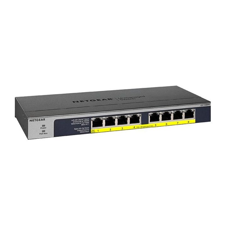 NETGEAR GS108PP No administrado Gigabit Ethernet (10/100/1000)…