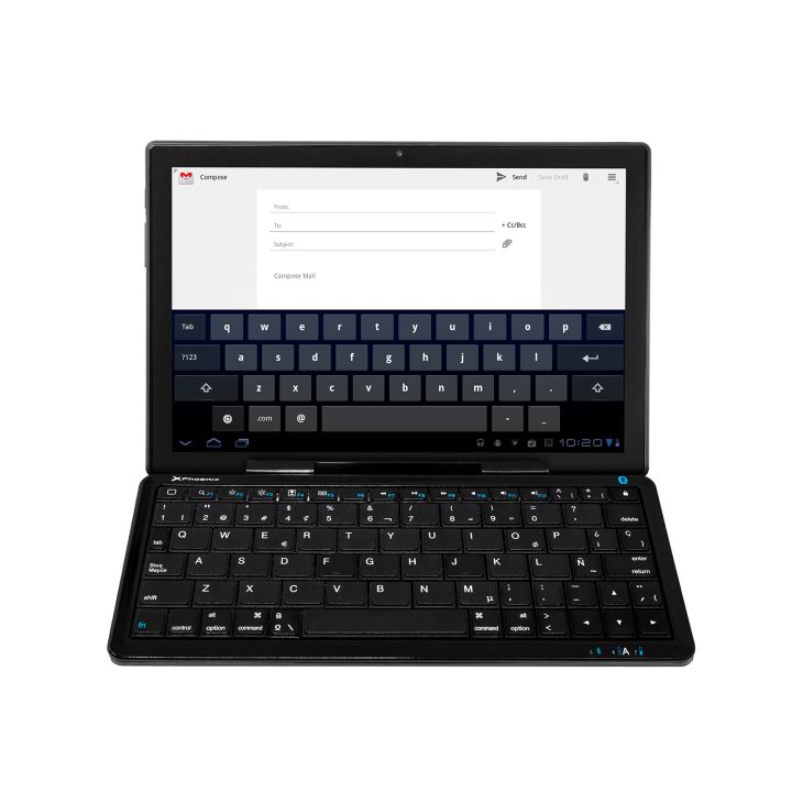 Phoenix technologies Mini teclado Bluetooth com suporte universal…